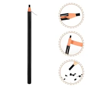 CAXUSD Eyebrow Pencil With Tear Function Eyebrow Pen Makeup Tools Natural Look 18x09cm black - product information 7