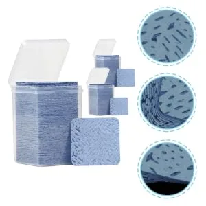OFFSCH Eyelash Extension 600 Glue Bottle Wipes Nail Art Gel Remover Pads for Travel Manicure - product information 4
