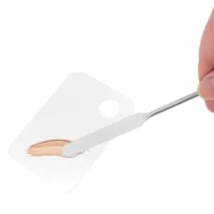 Mikinona Makeup Mixing Palette Mini Makeup Nail Art Supplies Sturdy Dimensional Retaining Salon Use At Home 175X15CM as shown - product information 1