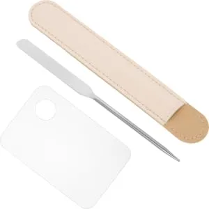 Mikinona Makeup Mixing Palette Mini Makeup Nail Art Supplies Sturdy Dimensional Retaining Salon Use At Home 175X15CM as shown - product information 7