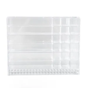  PUNELE Diamond Lipstick Powder Cabinet Display PS Cosmetic Lipstick Powder Shelf Transparant - product information 2