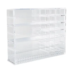  PUNELE Diamond Lipstick Powder Cabinet Display PS Cosmetic Lipstick Powder Shelf Transparant - product information 3