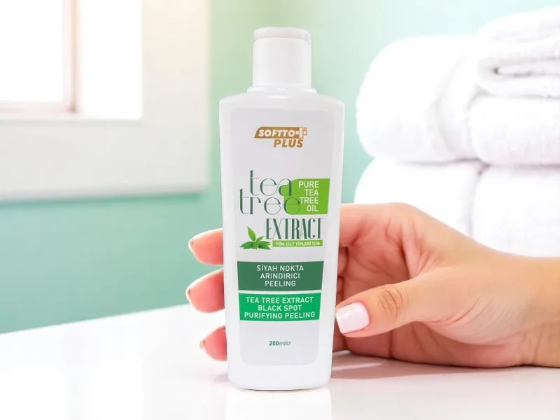 SofttoPlus Softto+Plus Tea Tree Scrub purifying care for pure and radiant skin - aplus content image