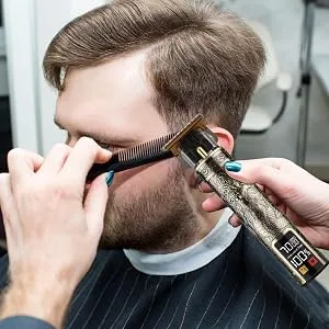 Mens Hair TrimmerPrecision Shaver Attachment Combs For Men Wireless Hair Care Kit Barber Device For Dad Friend - Flexibel knippen