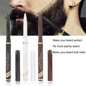 Beard Pencil Beard Shaper Ergonomic Stencil for Daily Use by Men - 1413220028011-3