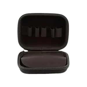 PLAFOPE Carrying Bag 10ml Storage Box Black Portable Bag Travel Organizer Zipper - product information 2