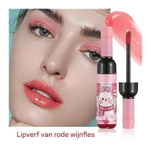 Wine Red Lip Stain Lip Liner Wine Red Liquid Lip Gloss Matte Finish Water Resistant for Dates and Family Parties 03 C - Perfect Cadeau