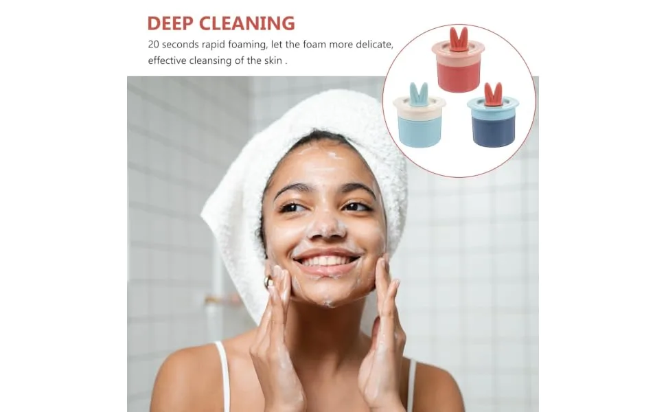 SOESFOUFU PP Material Facial Soap for Cleansing Gel Facial Cleanser and Hand Soap - product information 6