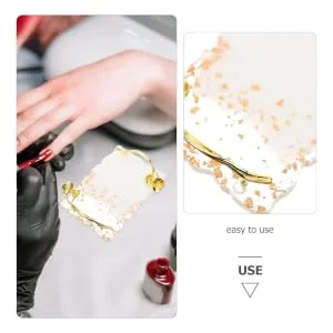 Beatifufu Nail Gel Lacquer Pallet Makeup Mixing Plate Nagelkunstbak - product information 6