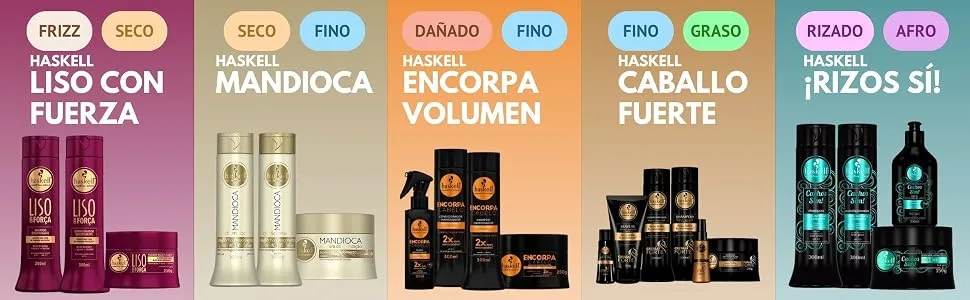 Haskell Haskell shampoo glad met kracht 300 ml - haskell