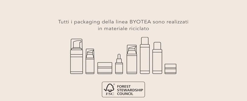Byotea Bytea makeup gel for face and eyes 300 ml - BYOTEA VERPAKKING