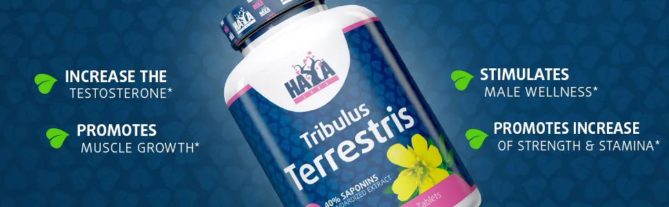 Tribulus Terrestris 1000mg Haya Labs 100tabl - product information 3