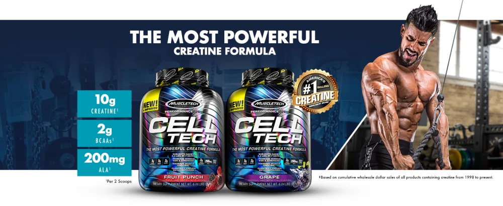 MuscleTech Cell-Tech - product information 1