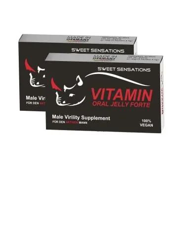 Sweet Sensations Black Maca Jelly Paste For active men Natural Formula 5 high dose sachets increases vitality and wellbeing Immediate effect Made in Germany - product information 4