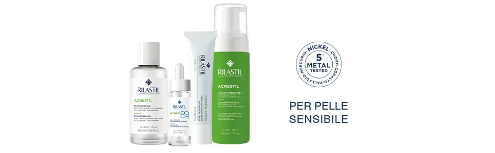 Rilastil Acnestyle Gel Serum Seboregulator light texture gel soothing and degreasing 0 alcohol 30 ml - 36 NL