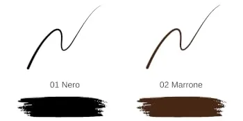 Eyeliner Precision Vitamol MAKE UP stiff tip brown - Eyeliner Precision Vitamol Make Up stijve punt