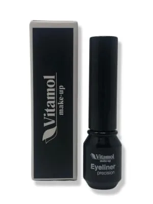 Eyeliner Precision Vitamol MAKE UP stiff tip black - Eyeliner Precision Vitamol Make Up stijve punt