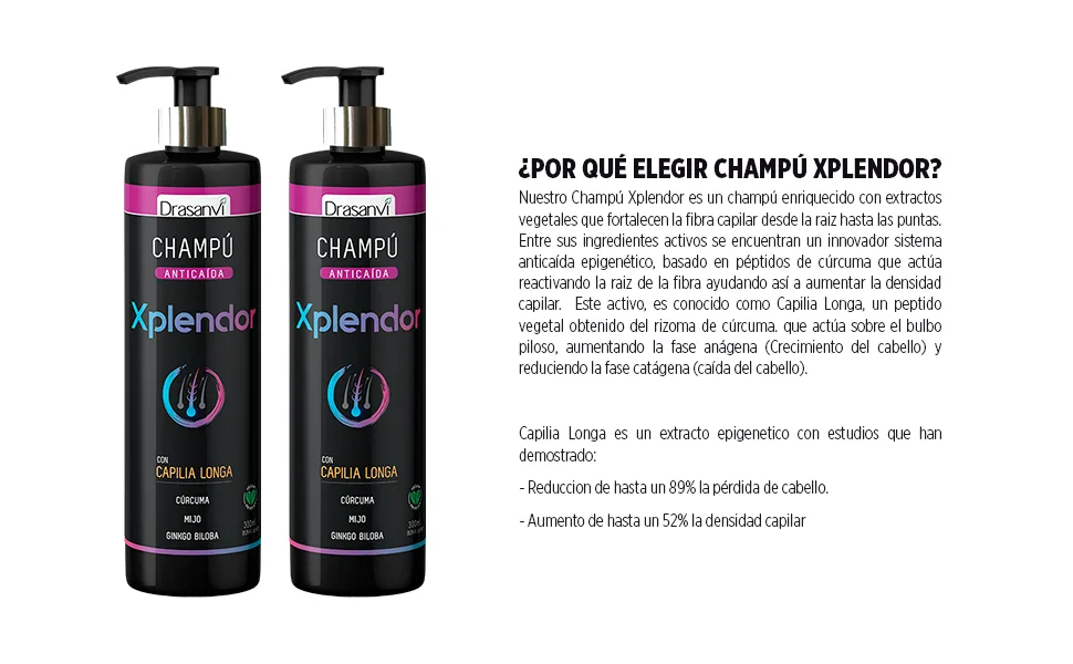 XPLENDOR Shampoo 300 ml Drasanvi Drasanvi - Xplendor