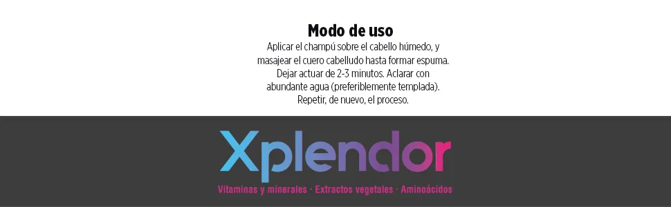 XPLENDOR Shampoo 300 ml Drasanvi Drasanvi - Xplendor