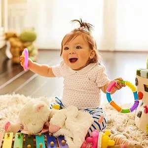 Munchkin  Twisty Figure 8 Baby Teether Toy  BPA Free  6+ Months - Twisty Figure 8 Teether