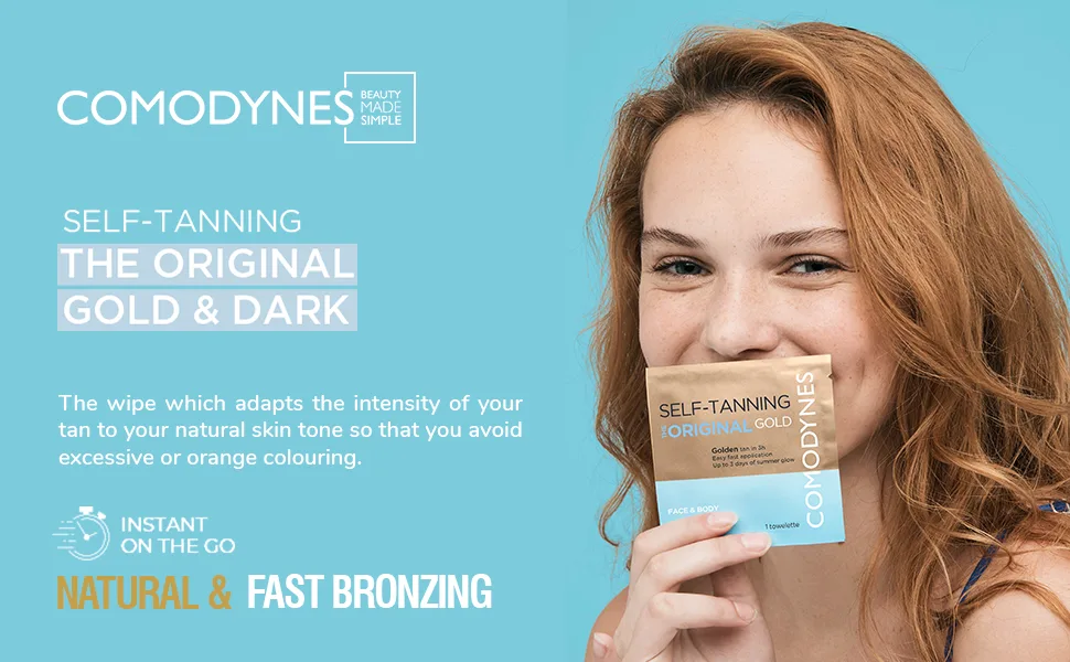 Comodynes Self-Tanning Towelettes - 8 ea - Comodynes Self Tanning