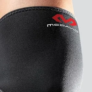 Neoprene Knee Support: McDavid Knee Compression Sleeve - Provided Added Thermal Compression and Support During Exercise for Men & Women - Includes 1 Sleeve (1 unit) Neoprene Closed Patella Medium - product information 2