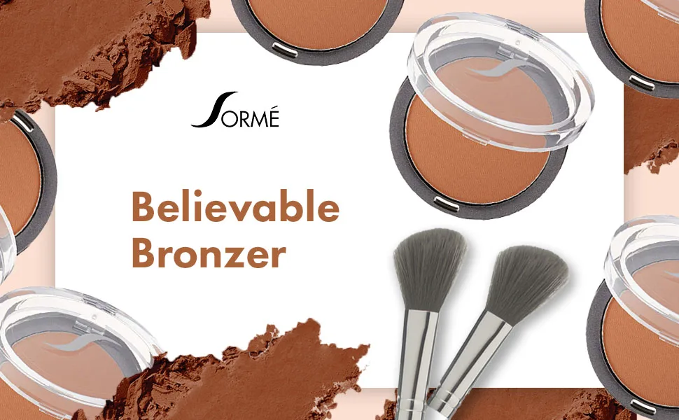 Sorme Cosmetics Believable Bronzer: Natural Sun-Kissed Skin Goddess - Banner1