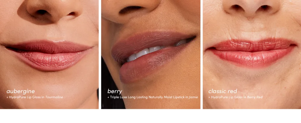 jane iredale Lip Pencil Rose - aubergine, berry, classic red