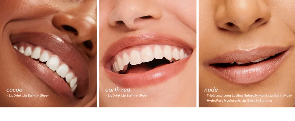jane iredale Lip Pencil Rose - cocoa, earth red, nude