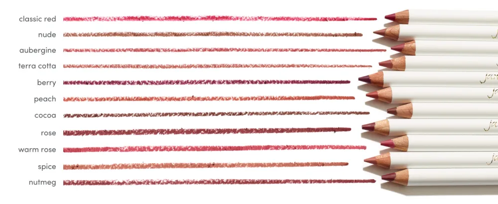 jane iredale Lip Pencil Rose - jane iredale lip pencil shades
