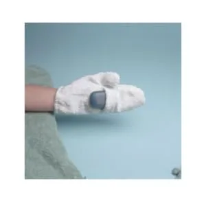 SP Ableware Maddawash Soap Mitt  White Terry Cloth - Medium (741320002) - product information 2