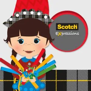 Scotch Magic Tape  3 Rolls  Great for Gift Wrapping  Numerous Applications  Invisible  Engineered for Repairing  3/4 x 300 Inches (3105) - Zoe - Scotch Expressions Tape