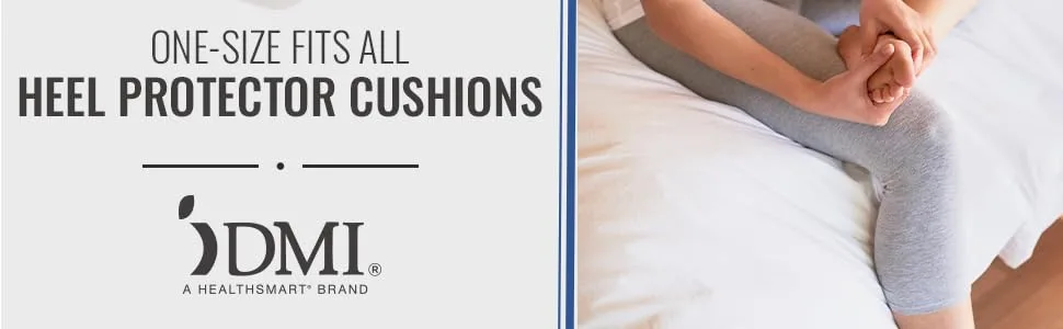 DMI Heel Protector Cushions and Supports with One Strap  One-Size Fits All - Heel Protector Cushions
