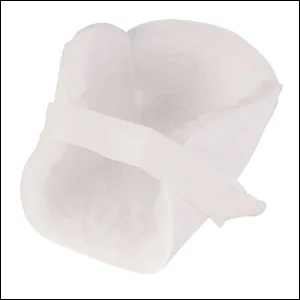 DMI Heel Protector Cushions and Supports with One Strap  One-Size Fits All - Hook and Loop Straps