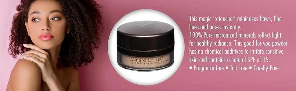 Sorme' Treatment Cosmetics Mineral Secret Light Reflecting Powder  Fair - Mineral secret