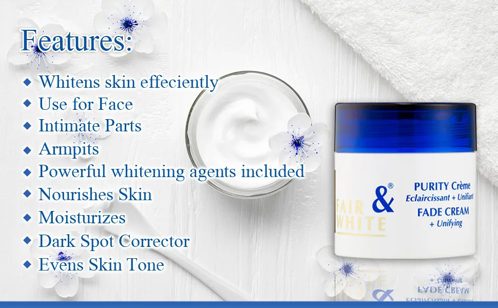 FAIR & WHITE Original  Skin Brightening Cream for Body | 6.76 Fl oz / 200 ml | - Original