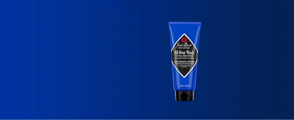 Jack Black Clean & Cool Body Set - All-Over Wash for Face, Hair and Body