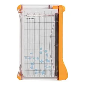 Fiskars 9 Inch Bypass Paper Trimmer (199130-1001) White - product information 2