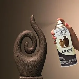 Rust-Oleum 7992830 Stone Creations Spray  12 oz  Gray Stone Gray Stone 12 oz - product information 4