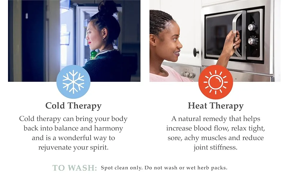 DreamTime Spa Comforts Microwaveable Shoulder Wrap with Aromatherapy  Neck Shoulder Relaxer  Hot or Cold Neck Wrap Lavender and Peppermint Herbal Stress Relief  Green - cold
