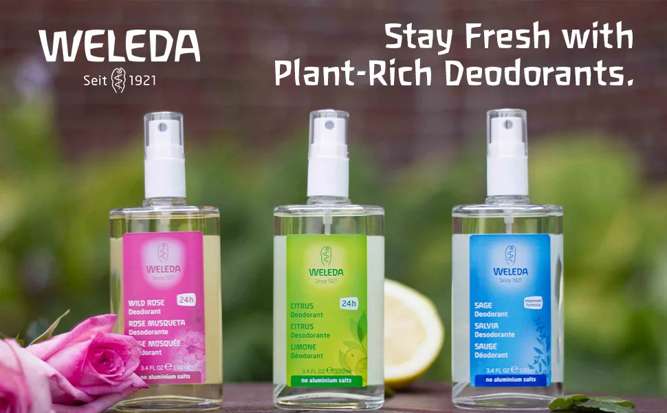 Weleda Citrus Deodorant  3.4 Fluid Ounce - lotion