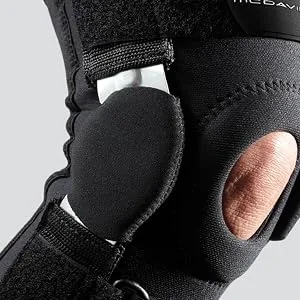 McDavid Knee Brace with Side Hinges. Maximum Knee Support & Compression for Stability & Recovery Aid  Patella Tendon Support  Tendonitis Pain Relief  Ligament Support  Hyperextension. Men & Women Medium - product information 4