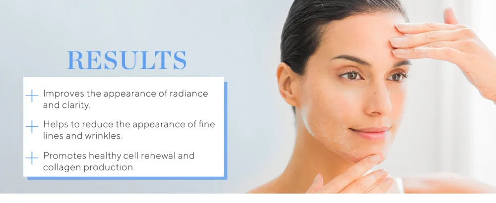 HydroPeptide Exfoliating Cleanser Energizing Renewal  Gentle Exfoliation  Promotes Healthy Collagen  6.76 Ounce - results