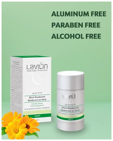 Lavilin Underarm Deodorant Cream - 0.44oz/12.5g - lavilin