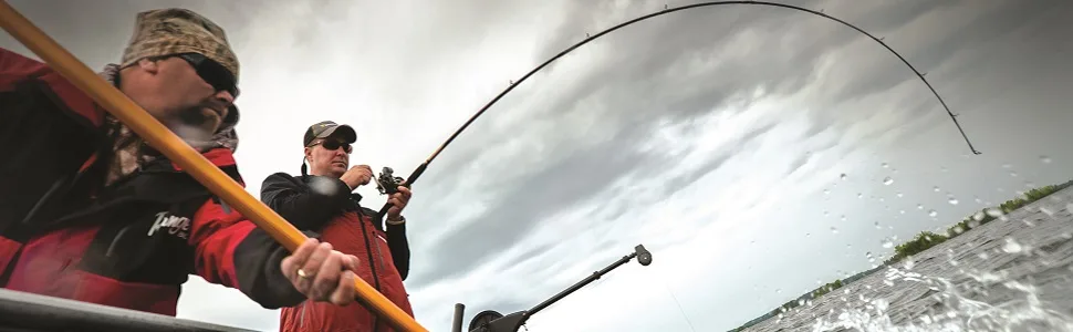 Cannon 12 S.S. Gimbal Mount - two men fishing