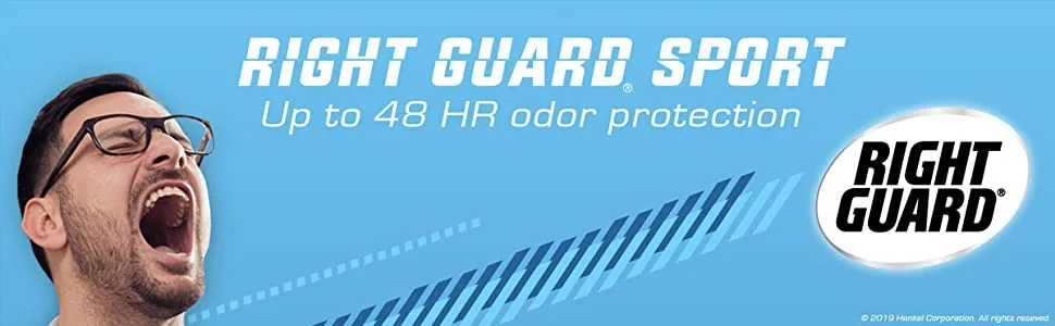 Right Guard Sport Fresh Scent Antiperspirant & Deodorant Spray Aluminum-Free Blocks Sweat 48-Hour Odor Protection Quick-Drying & Long-Lasting 6oz - right guard, sport deodorant