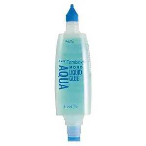 Tombow MONO Aqua Liquid Glue  Permanent Bond  50 ml  Clear  Carded (62181) Original Version - product information 6