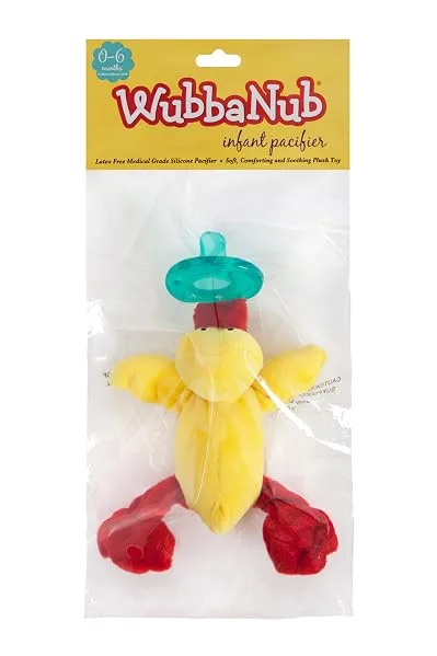 WubbaNub Infant Pacifier - Duck - product information 6