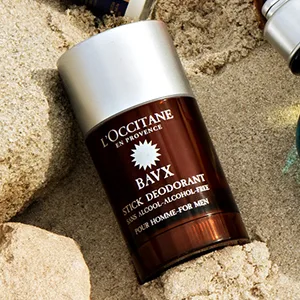L'Occitane Eau des Baux Stick Deodorant  2.6 Oz.: Alcohol-Free  Dries Quickly  Fresh Cypress Scent  Help Prevent Odors - loccitane eau des baux men