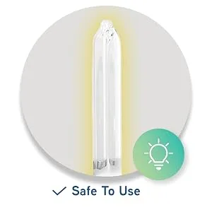 germguardian Guardian Technologies GermGuardian EV9LBL EV9LBL UV-C GENUINE Replacement Bulb and TiO2 Disc for UV-C Air Sanitizer  White - Safe to Use
